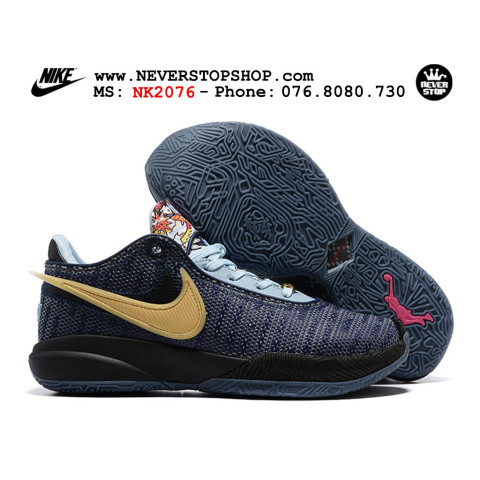 Nike Lebron 20 Navy Gold