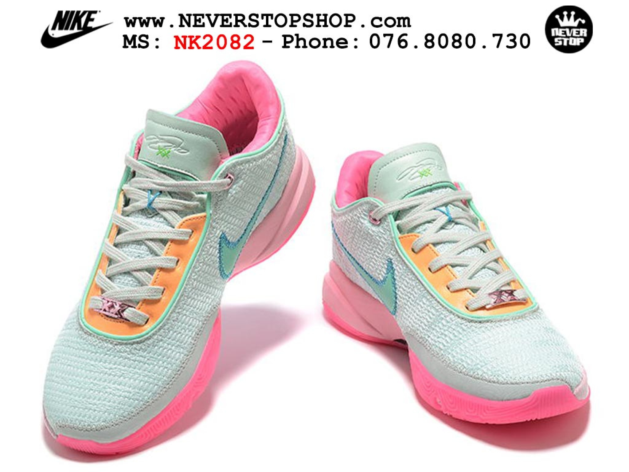 Giày bóng rổ nam NIKE LEBRON 20 TIME MACHINE cổ thấp ...
