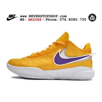 Nike Lebron 20 Yellow Purple