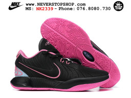 Giày bóng rổ cổ thấp Nike Lebron 21 Đen Hồng nam chuyên outdoor indoor replica 1:1 real chính hãng giá rẻ tốt nhất tại NeverStopShop.com HCM