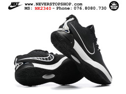 Giày bóng rổ cổ thấp Nike Lebron 21 Đen Trắng nam chuyên outdoor indoor replica 1:1 real chính hãng giá rẻ tốt nhất tại NeverStopShop.com HCM