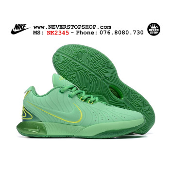 Nike Lebron 21 Green Yellow