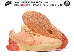 Giày bóng rổ cổ thấp Nike Lebron 21 Cam nam chuyên outdoor indoor replica 1:1 real chính hãng giá rẻ tốt nhất tại NeverStopShop.com HCM