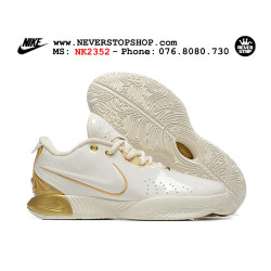 Nike Lebron 21 White Metallic Gold