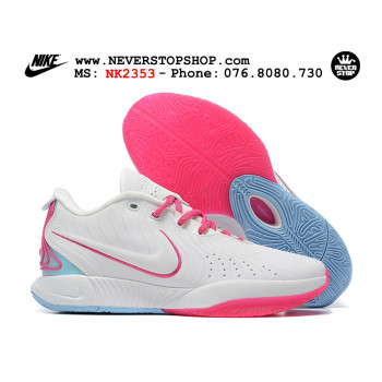 Nike Lebron 21 White Pink