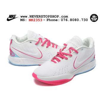 Nike Lebron 21 White Pink