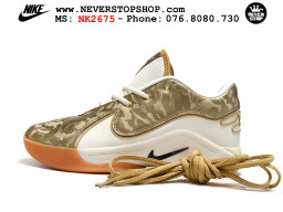 Giày bóng rổ cổ thấp Nike Lebron 22 Trắng Vàng nam chuyên outdoor indoor replica 1:1 real chính hãng giá rẻ tốt nhất tại NeverStopShop.com HCM