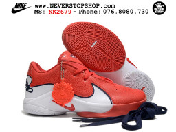 Giày bóng rổ cổ thấp Nike Lebron 22 Đỏ Trắng nam chuyên outdoor indoor replica 1:1 real chính hãng giá rẻ tốt nhất tại NeverStopShop.com HCM