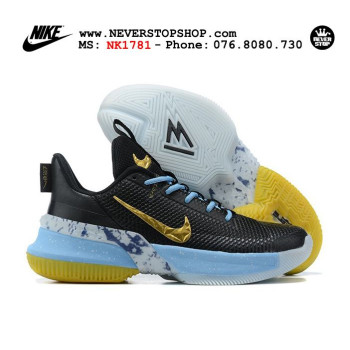  Nike Lebron Ambassador 13 Black Blue Yellow