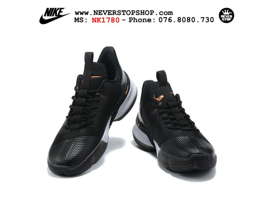 Giày Nike Lebron Ambassador 13 Đen Đồng hàng chuẩn sfake replica 1:1 real chính hãng giá rẻ tốt nhất tại NeverStopShop.com HCM