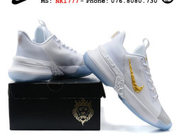 Giày Nike Lebron Ambassador 13 Trắng Vàng hàng chuẩn sfake replica 1:1 real chính hãng giá rẻ tốt nhất tại NeverStopShop.com HCM