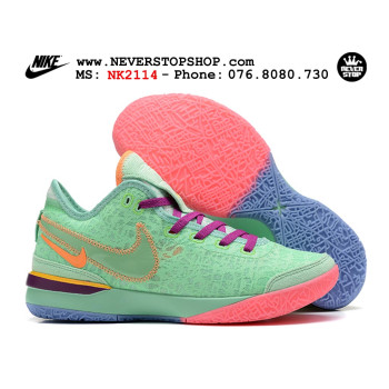 Nike Lebron NXXT Gen Green Blue Pink