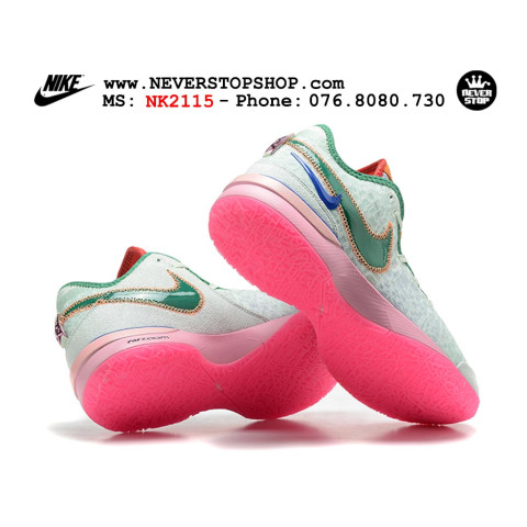 Nike Lebron NXXT Gen Green Pink