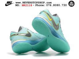 Giày bóng rổ nam cổ cao Nike Zoom Lebron NXXT Gen Xanh Vàng thể thao đế Zoom replica 1:1 real chính hãng giá tốt nhất tại NeverStopShop HCM