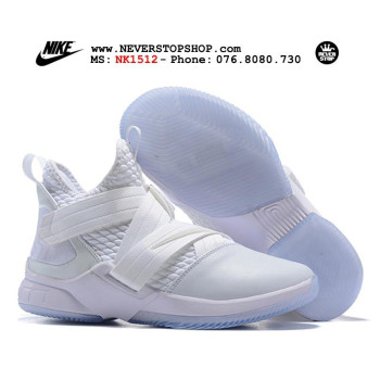 Nike Lebron Soldier 12 All White