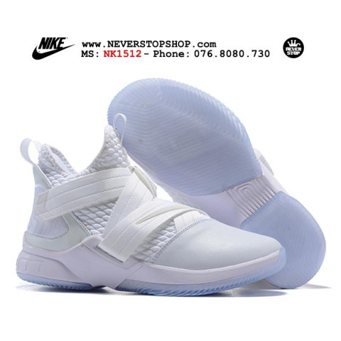 Nike Lebron Soldier 12 All White