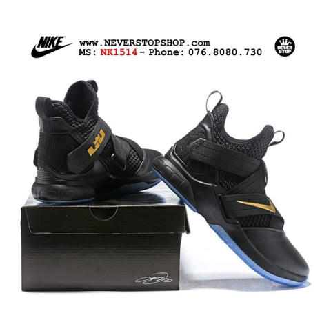 Nike Lebron Soldier 12 Black Gold