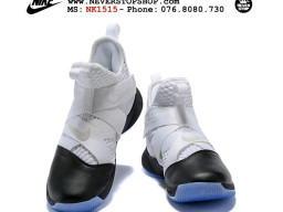 Giày Nike Lebron Soldier 12 Black White nam nữ hàng chuẩn sfake replica 1:1 real chính hãng giá rẻ tốt nhất tại NeverStopShop.com HCM