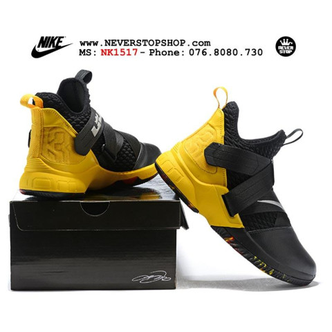 Nike Lebron Soldier 12 Black Yellow