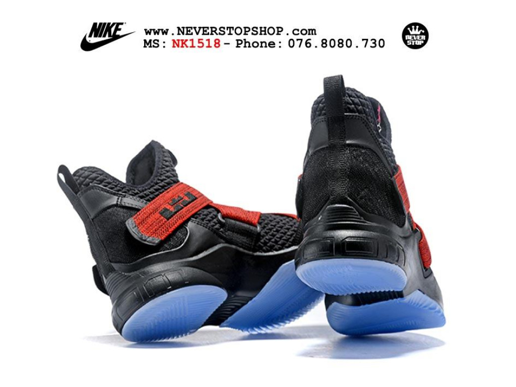Giày Nike Lebron Soldier 12 Bred nam nữ hàng chuẩn sfake replica 1:1 real chính hãng giá rẻ tốt nhất tại NeverStopShop.com HCM