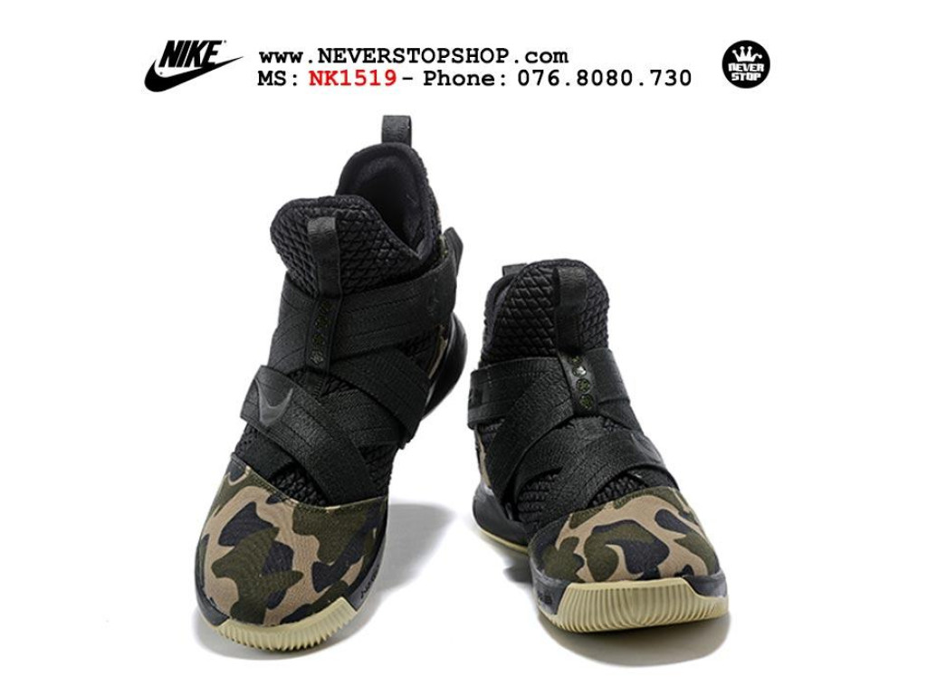 Giày Nike Lebron Soldier 12 Camo nam nữ hàng chuẩn sfake replica 1:1 real chính hãng giá rẻ tốt nhất tại NeverStopShop.com HCM