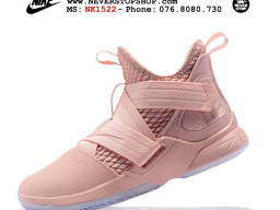 Giày Nike Lebron Soldier 12 Pink nam nữ hàng chuẩn sfake replica 1:1 real chính hãng giá rẻ tốt nhất tại NeverStopShop.com HCM