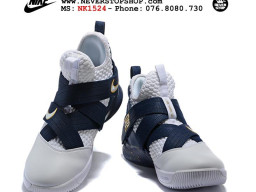 Giày Nike Lebron Soldier 12 SFG White Navy nam nữ hàng chuẩn sfake replica 1:1 real chính hãng giá rẻ tốt nhất tại NeverStopShop.com HCM