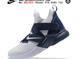 Giày Nike Lebron Soldier 12 SFG White Navy nam nữ hàng chuẩn sfake replica 1:1 real chính hãng giá rẻ tốt nhất tại NeverStopShop.com HCM
