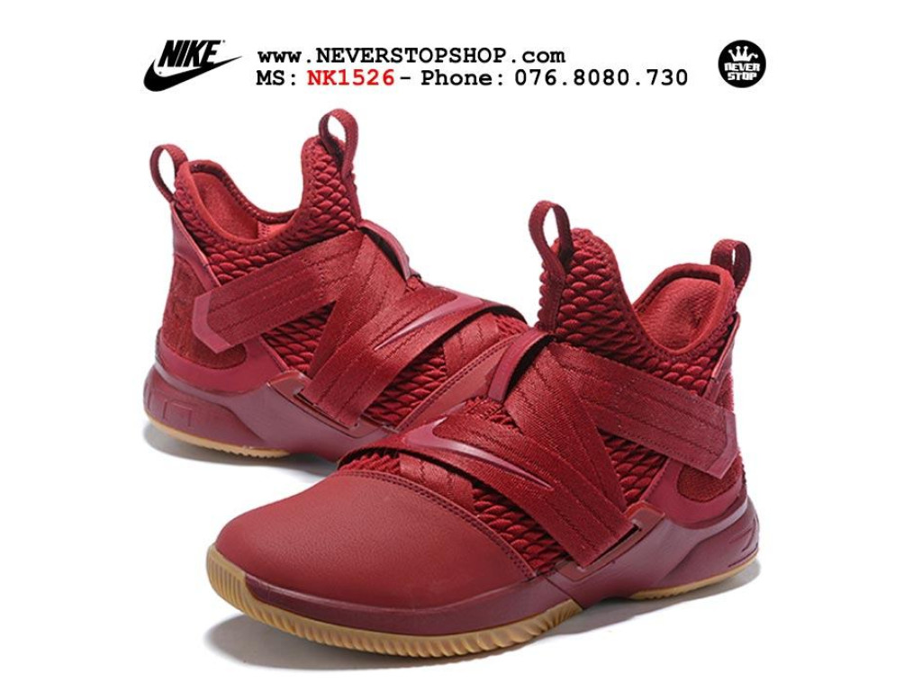 Giày Nike Lebron Soldier 12 Team Red nam nữ hàng chuẩn sfake replica 1:1 real chính hãng giá rẻ tốt nhất tại NeverStopShop.com HCM