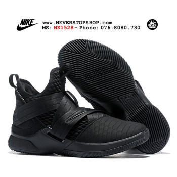 Nike Lebron Soldier 12 Triple Black