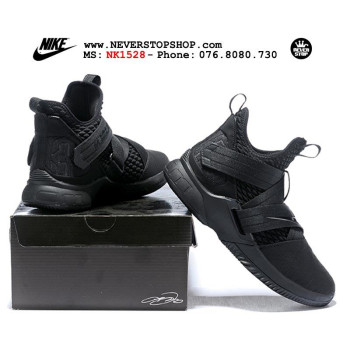 Nike Lebron Soldier 12 Triple Black