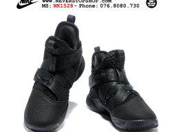 Giày Nike Lebron Soldier 12 Triple Black nam nữ hàng chuẩn sfake replica 1:1 real chính hãng giá rẻ tốt nhất tại NeverStopShop.com HCM