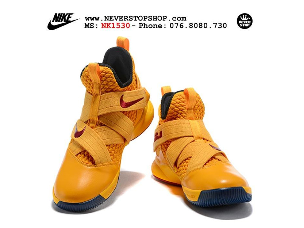 Giày Nike Lebron Soldier 12 Yellow nam nữ hàng chuẩn sfake replica 1:1 real chính hãng giá rẻ tốt nhất tại NeverStopShop.com HCM