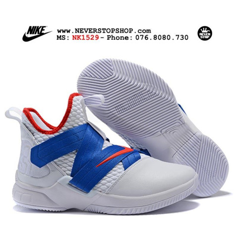 Nike Lebron Soldier 12 White Blue