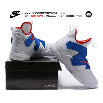 Nike Lebron Soldier 12 White Blue