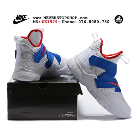 Nike Lebron Soldier 12 White Blue