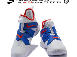 Giày Nike Lebron Soldier 12 White Blue nam nữ hàng chuẩn sfake replica 1:1 real chính hãng giá rẻ tốt nhất tại NeverStopShop.com HCM