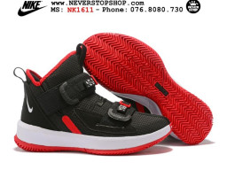 Giày Nike Lebron Soldier 13 Black Red nam nữ hàng chuẩn sfake replica 1:1 real chính hãng giá rẻ tốt nhất tại NeverStopShop.com HCM