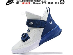 Giày Nike Lebron Soldier 13 White Navy nam nữ hàng chuẩn sfake replica 1:1 real chính hãng giá rẻ tốt nhất tại NeverStopShop.com HCM