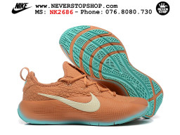 Giày bóng rổ cổ thấp Nike Lebron TR 1 Nâu Xanh chuyên outdoor indoor replica 1:1 real chính hãng giá rẻ tốt nhất tại NeverStopShop.com HCM