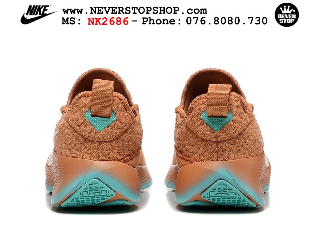 Giày bóng rổ cổ thấp Nike Lebron TR 1 Nâu Xanh chuyên outdoor indoor replica 1:1 real chính hãng giá rẻ tốt nhất tại NeverStopShop.com HCM