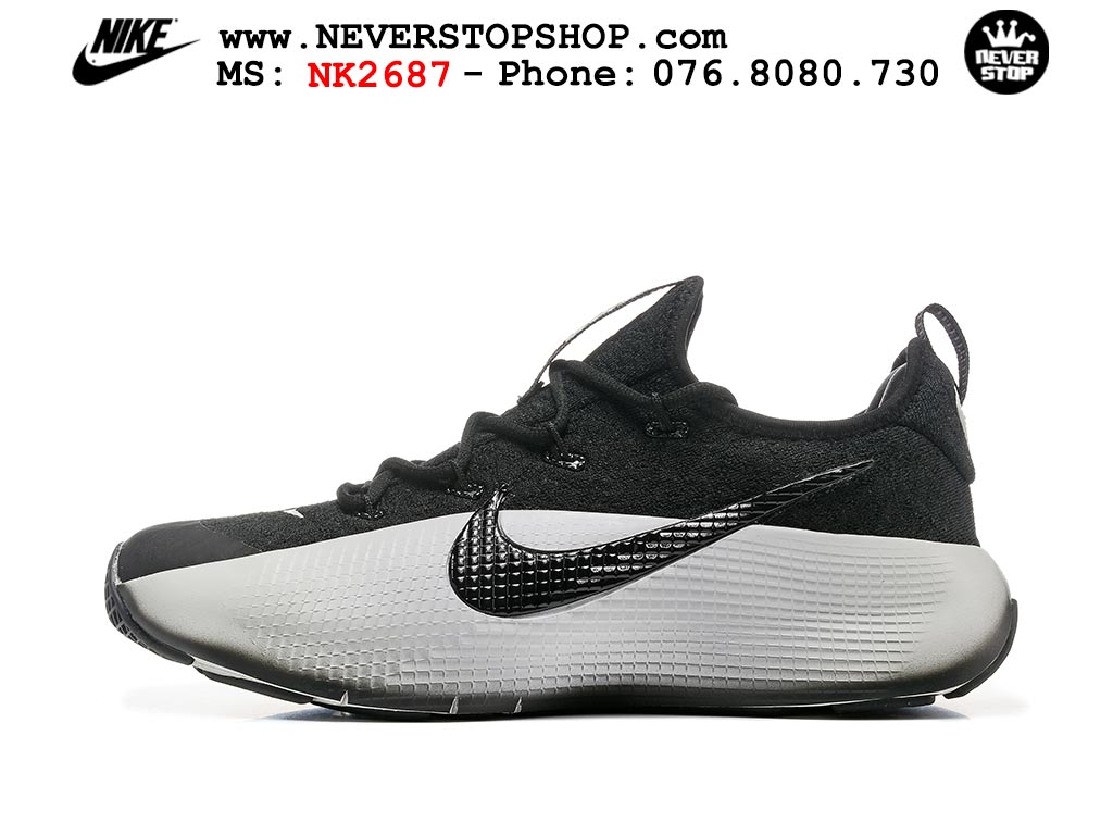 Giày bóng rổ cổ thấp Nike Lebron TR 1 Đen Xám chuyên outdoor indoor replica 1:1 real chính hãng giá rẻ tốt nhất tại NeverStopShop.com HCM