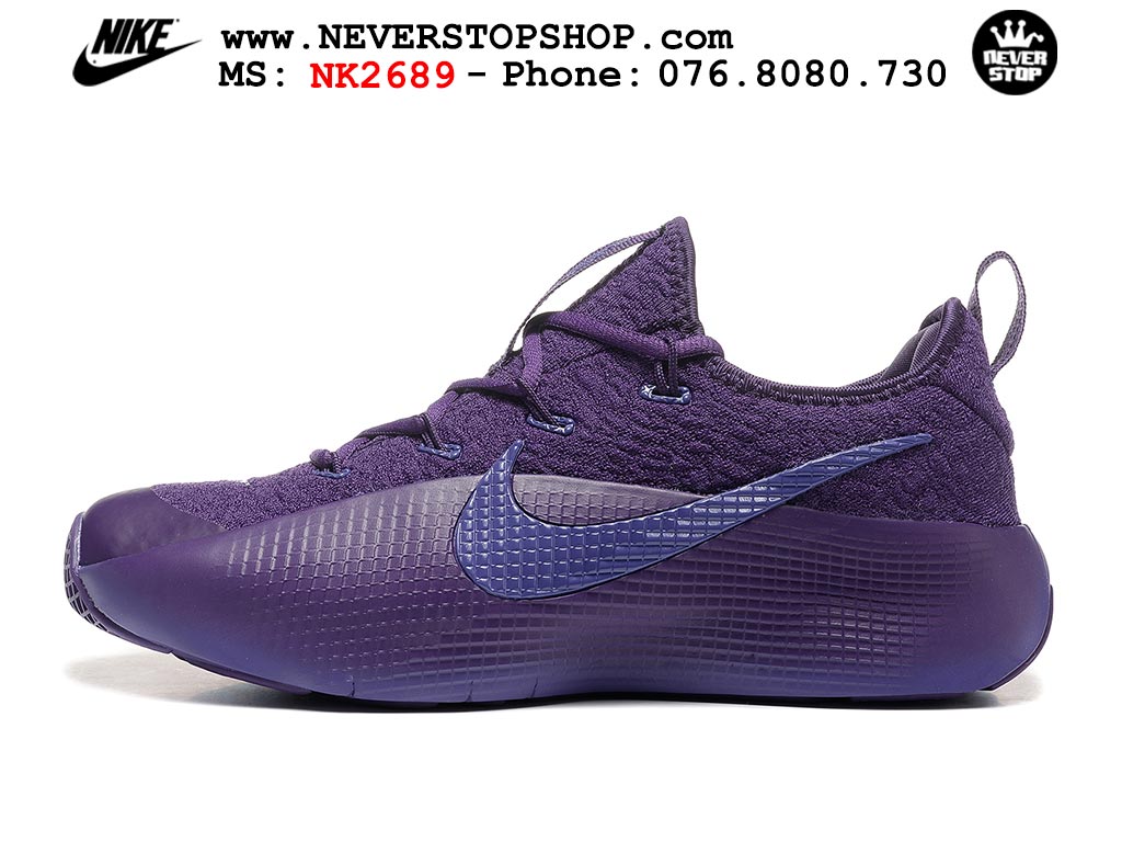 Giày bóng rổ cổ thấp Nike Lebron TR 1 Tím Xanh Dương chuyên outdoor indoor replica 1:1 real chính hãng giá rẻ tốt nhất tại NeverStopShop.com HCM