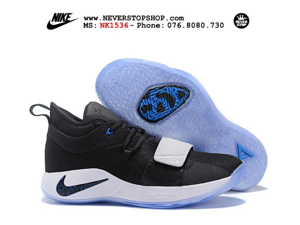Giày Nike PG 2.5 Black White nam nữ hàng chuẩn sfake replica 1:1 real chính hãng giá rẻ tốt nhất tại NeverStopShop.com HCM