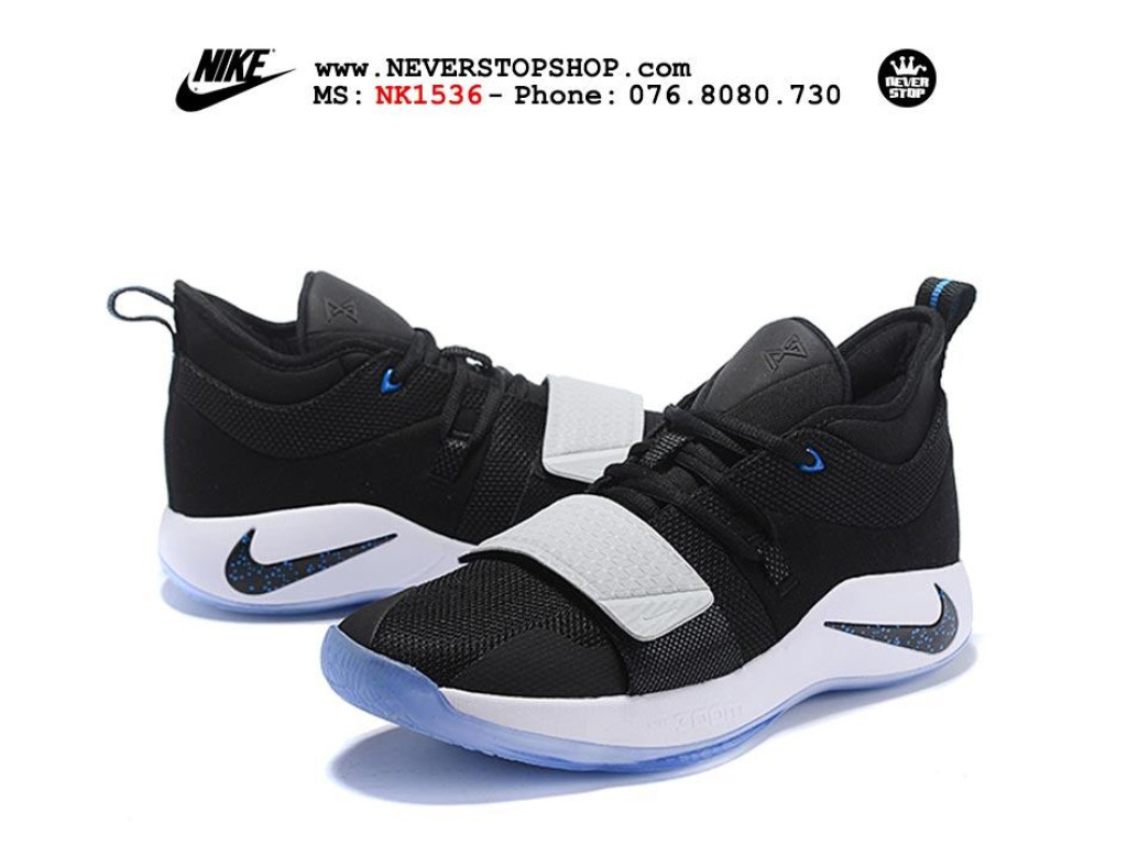 Giày Nike PG 2.5 Black White nam nữ hàng chuẩn sfake replica 1:1 real chính hãng giá rẻ tốt nhất tại NeverStopShop.com HCM