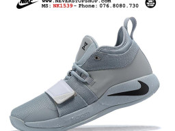 Giày Nike PG 2.5 Grey White nam nữ hàng chuẩn sfake replica 1:1 real chính hãng giá rẻ tốt nhất tại NeverStopShop.com HCM