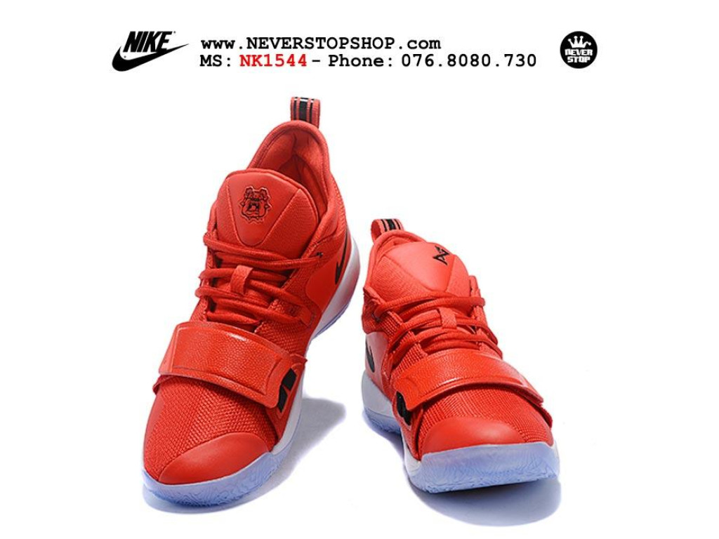 Giày Nike PG 2.5 Red White nam nữ hàng chuẩn sfake replica 1:1 real chính hãng giá rẻ tốt nhất tại NeverStopShop.com HCM