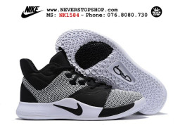 Giày Nike PG 3.0 Black White nam nữ hàng chuẩn sfake replica 1:1 real chính hãng giá rẻ tốt nhất tại NeverStopShop.com HCM