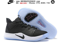 Giày Nike PG 3.0 Black White Ice nam nữ hàng chuẩn sfake replica 1:1 real chính hãng giá rẻ tốt nhất tại NeverStopShop.com HCM