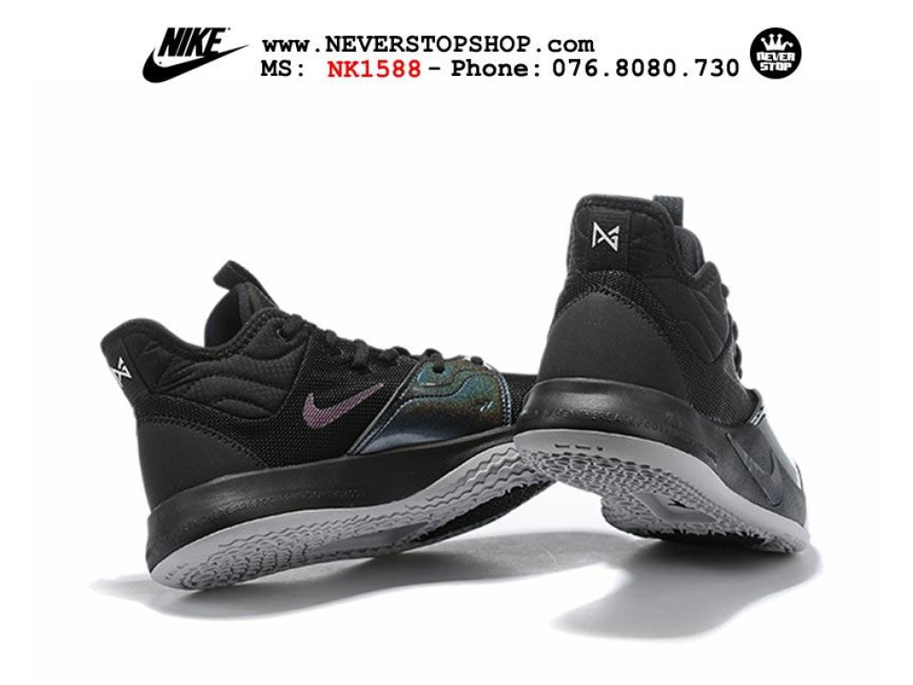 Giày Nike PG 3.0 Iridescent Black nam nữ hàng chuẩn sfake replica 1:1 real chính hãng giá rẻ tốt nhất tại NeverStopShop.com HCM